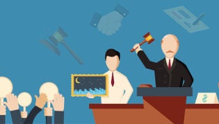 Auction Vector image